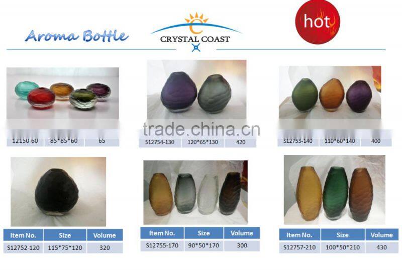 300ml cheap reed diffuser glass perfume diffuser bottle manufacturer made in China