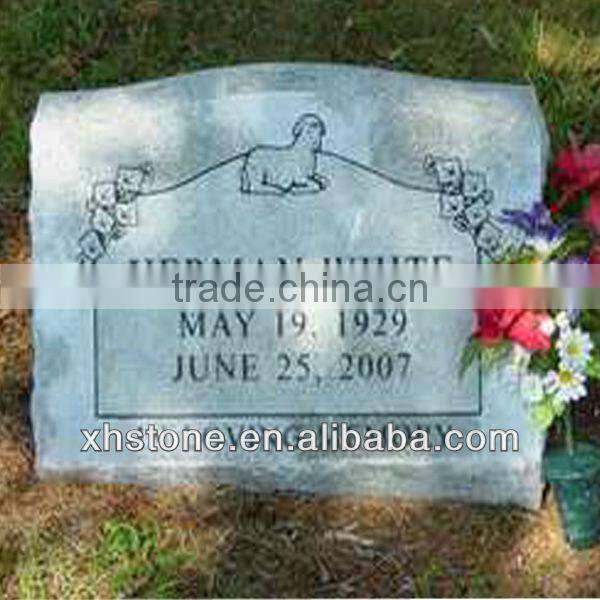 Granite Carved Memorial Headstone for Hot Sale