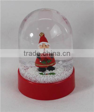 Custom Plastic snow globe