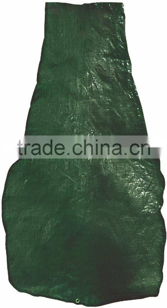 Medium Chimenea Cover,Green New Tough Woven Polyethylene