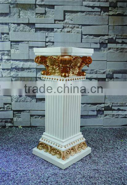 Golden And Cream Polyreisn Elegant 84H Water Fountain Bases