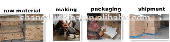 high qualtiy antique printed wooden office file rack