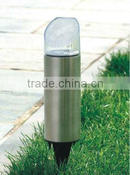 Small stainless steel solar light outdoor
