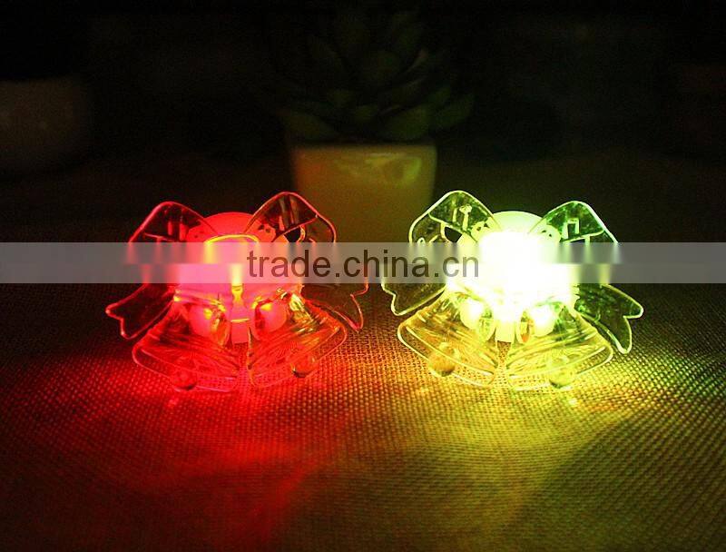 new design Christmas bell decorative colorful led gift christmas gift night light