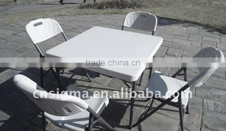 2015 Hot sale high quality blow mold plastic stacking tables