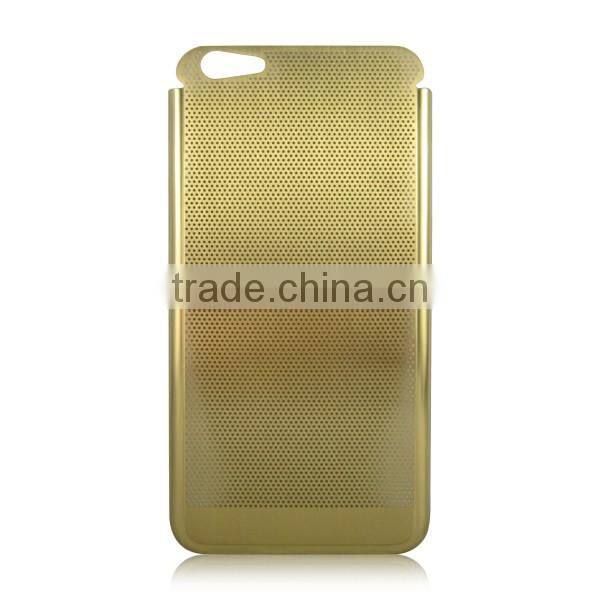 Stainless steel hollow phone case for iPhone 5 / 6 / plus