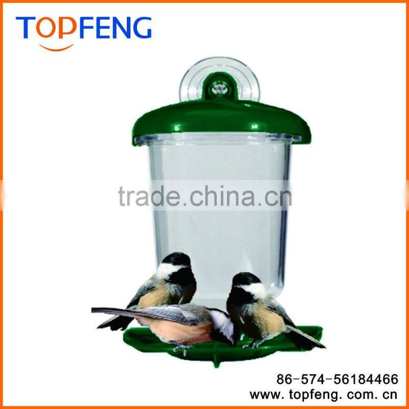 Window Bird Feeder, Suction Cup Attaches to Window so Watching Birds is Fun, Best Feeder for Small Wild Backyard Birds