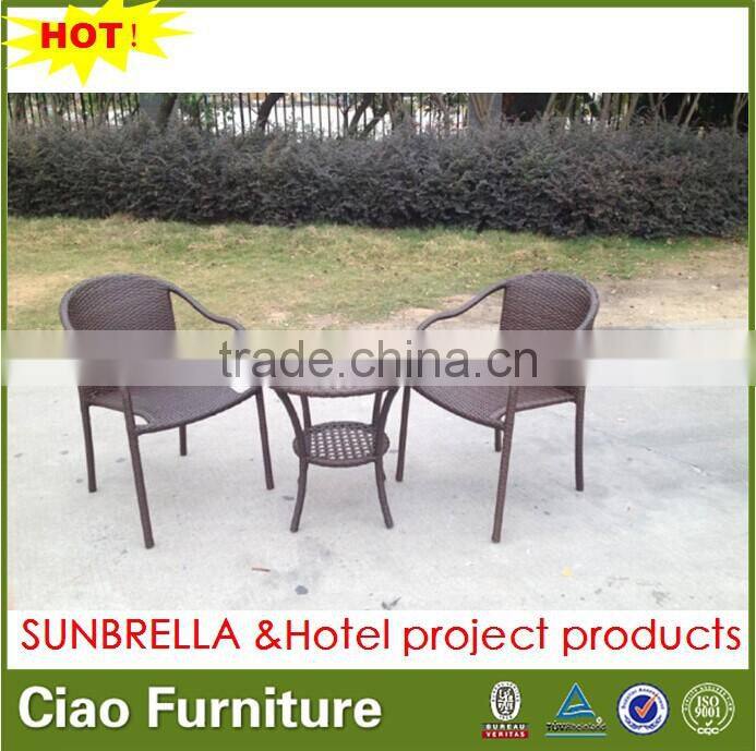 outdoor furniture rattan garden table set