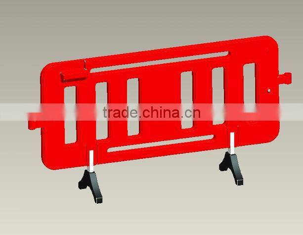 Plastic parking and road block