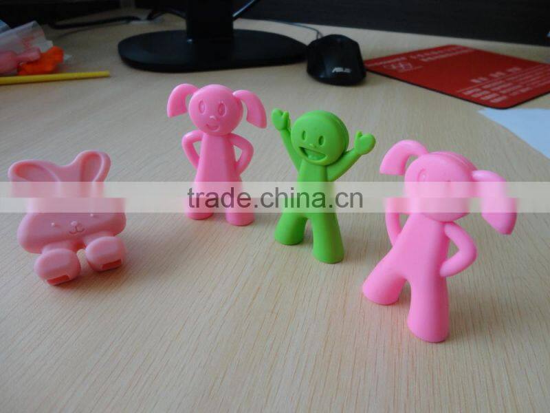 female doll toy series food grade silicone chopsticks holder for children