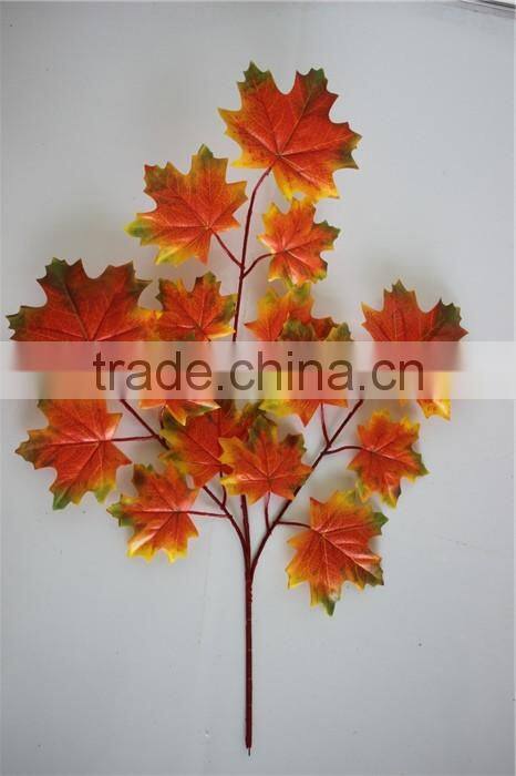 natural design artificial leaves romantic artificial vine leaves artificial maple for decoration