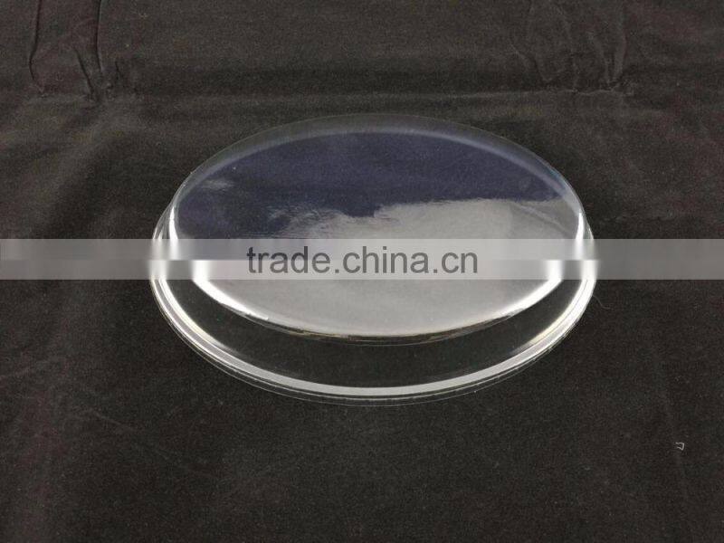 Plastic Dome Lid for Plate, Large Clear Dome Lid, Disposable Dome Lid
