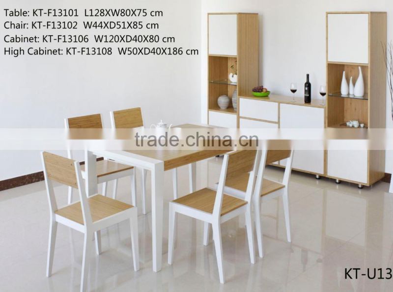 Bamboo table and chair Bamboo living room set