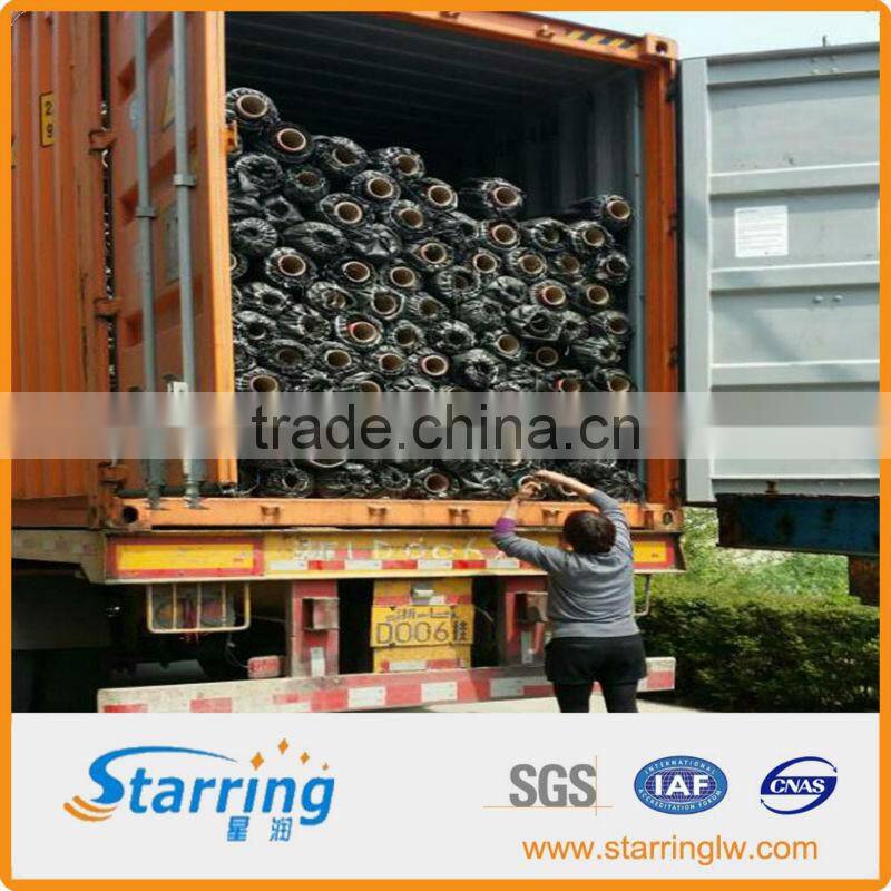 pp black woven geotextile and ecological weed mat in roll