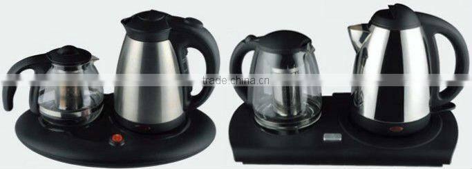 Electric kettle tray sets
