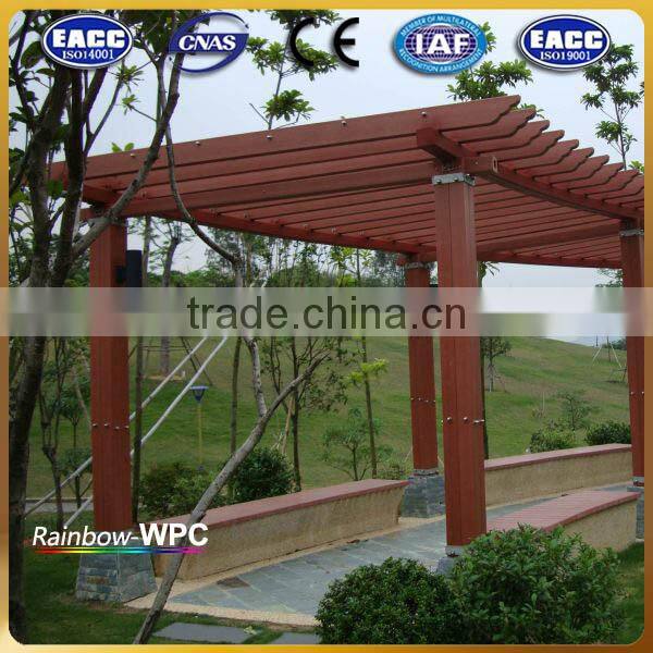 Hot sell !Water proof (Wood plastic composite) wpc handrail for outdoor steps/garden handrail/stair