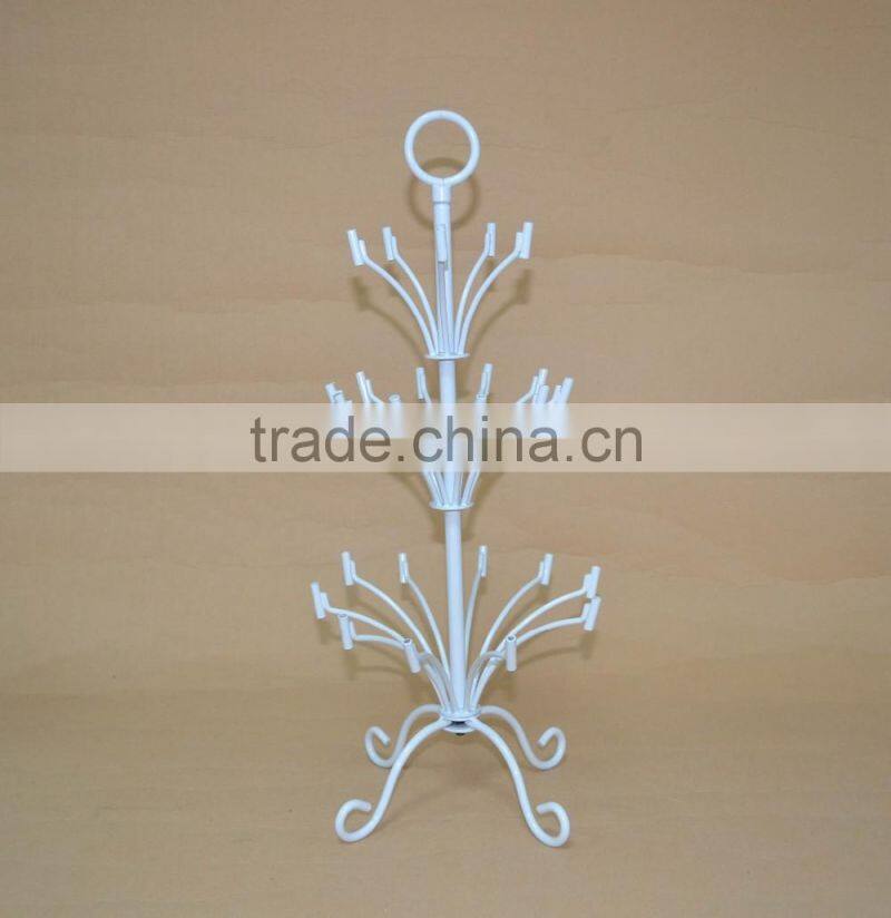 Metal rotary display for lollipops