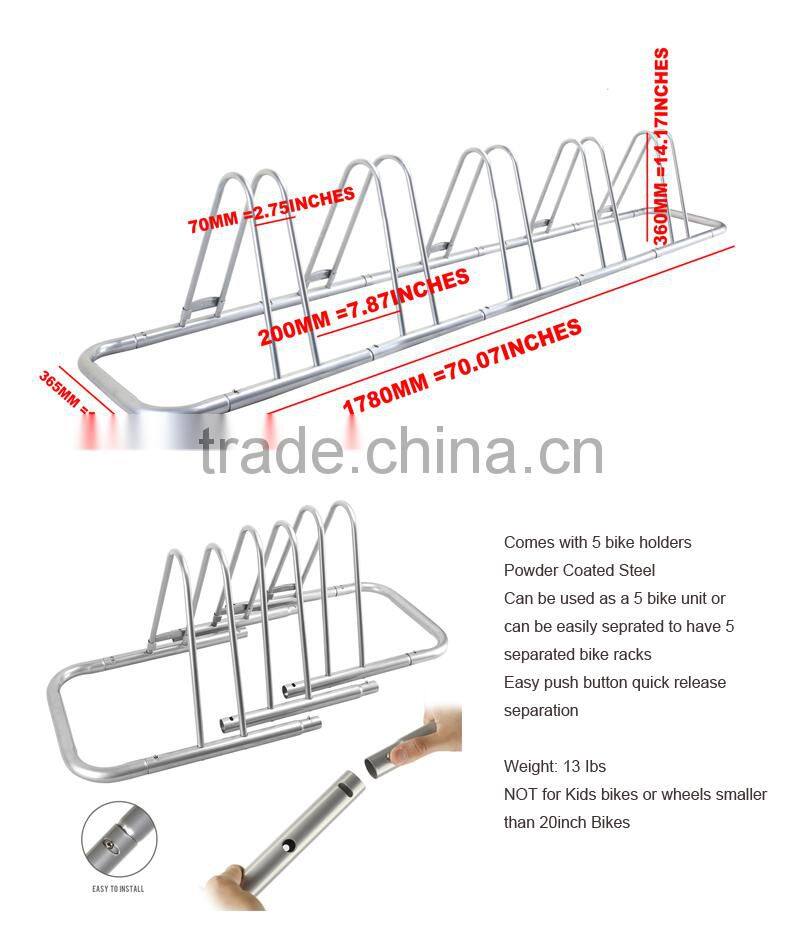 Bicycle parking rack