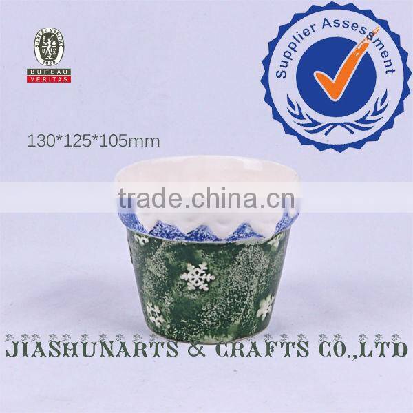 Christmas Style Ceramic The Flower Pot