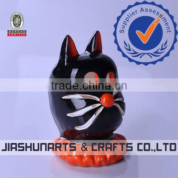 Halloween Ceramics Candle Lantern