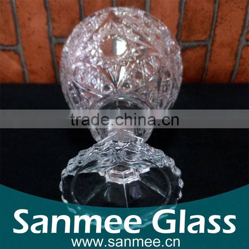 Good Quality Low Price China Manufacture Glass Punch Bowl