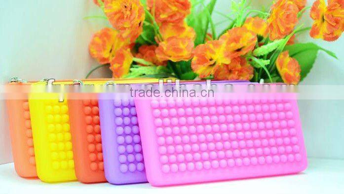silicone clutch bag silicone women's bag