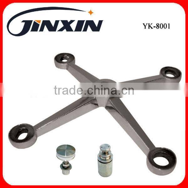 Stainless Steel wall fitting Glass Spider