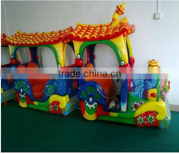 Guangzhou amusement park rides kids electric train LT-1044C