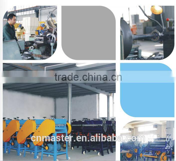 MASTER used Wire drawing peeling machine for scrap cable copper machine/wire stripper(AWS-25)