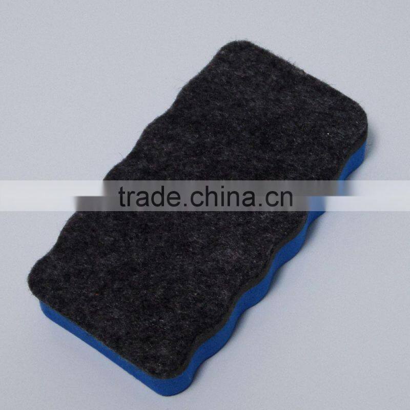 Cheap EVA felt magnetic quality whiteboard eraser