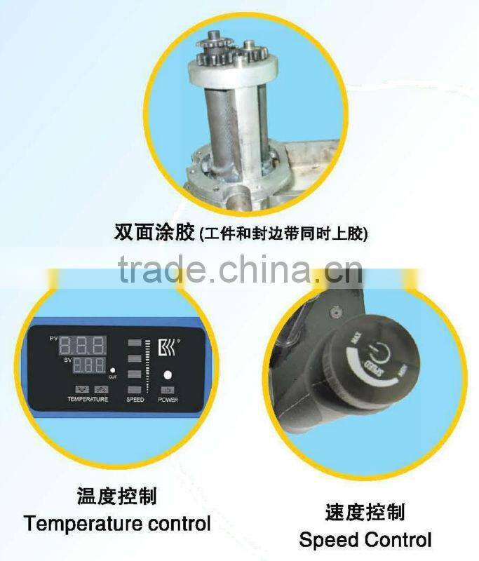 Portable Edge Bander SH600D with Mini Radius of Banding 20mm and Feeding Speed 2-6meter/min