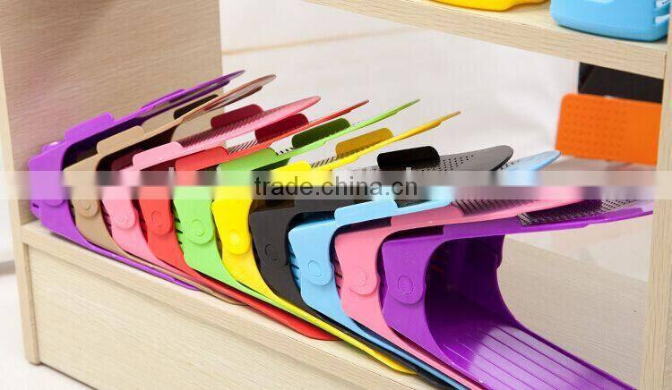 Wholesale Plastic Adjustable Shoe Display Stand Racks