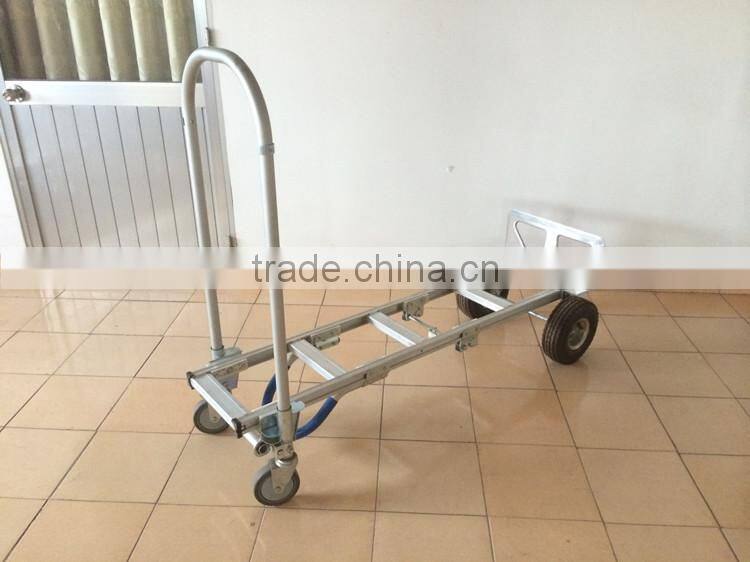 2 in 1 foldable aluminium convertible hand truck