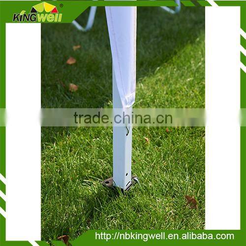 10X10FT folding white metal gazebo canopy tent