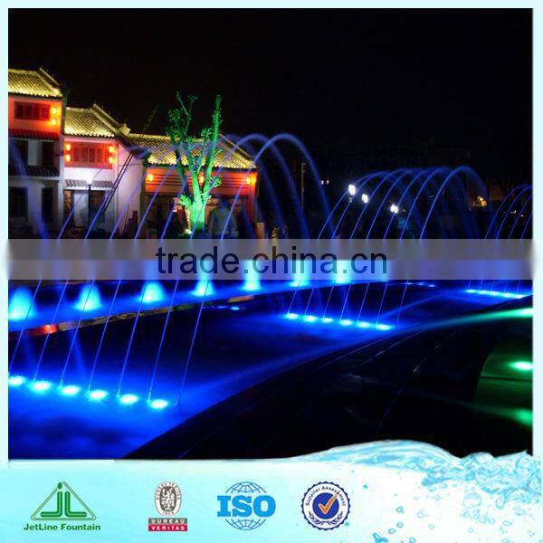 High quality indoor fountain, rainbow type, non-continuous fly water