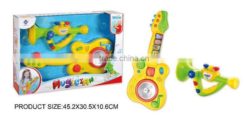 Battery operated toy drum for baby
