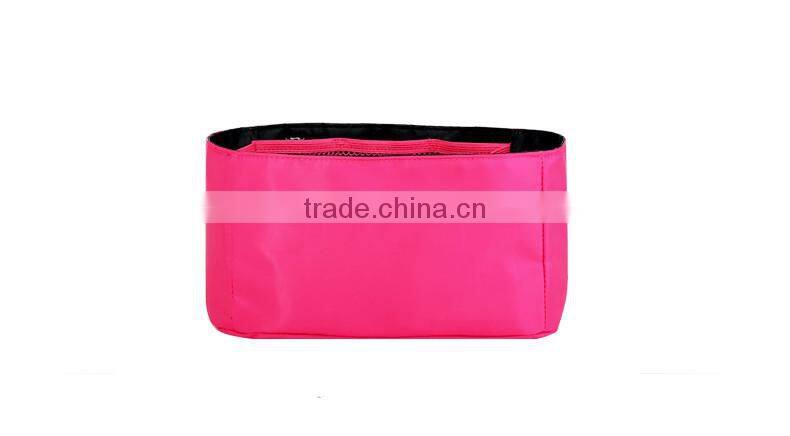 Multi-function cosmetic insert organizer bag with handbag