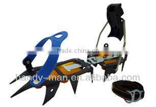 CRM-12-C 12 Points Steel Semi-Step Ice traction Crampons