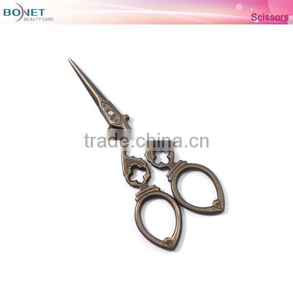 BSC0073 CE Certificated 3-5/8'' fashion gilded sew kit embroidery scissors