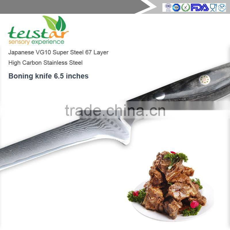 6 inch Japanese VG10 Damascus Steel Boning Knife