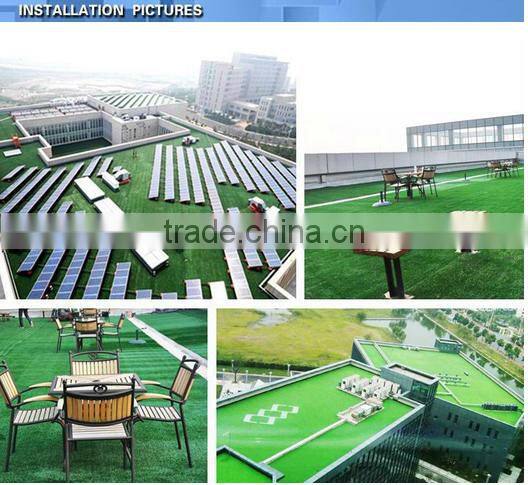 Outdoor indoor anti UV garden synthetic turf for decoration 40mm