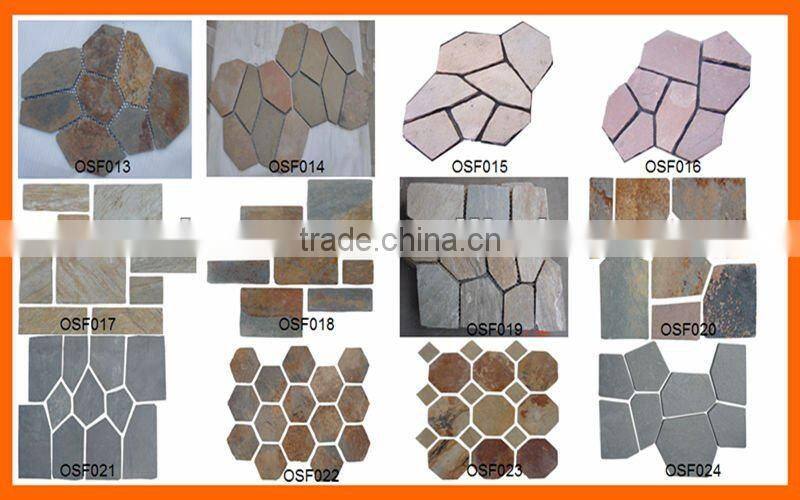 Rusty Meshed Paving Stone&Flooring Matted Paving Stone---OSF008