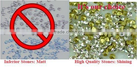 China new arrival beaded embellishment clothing button WBK-1324