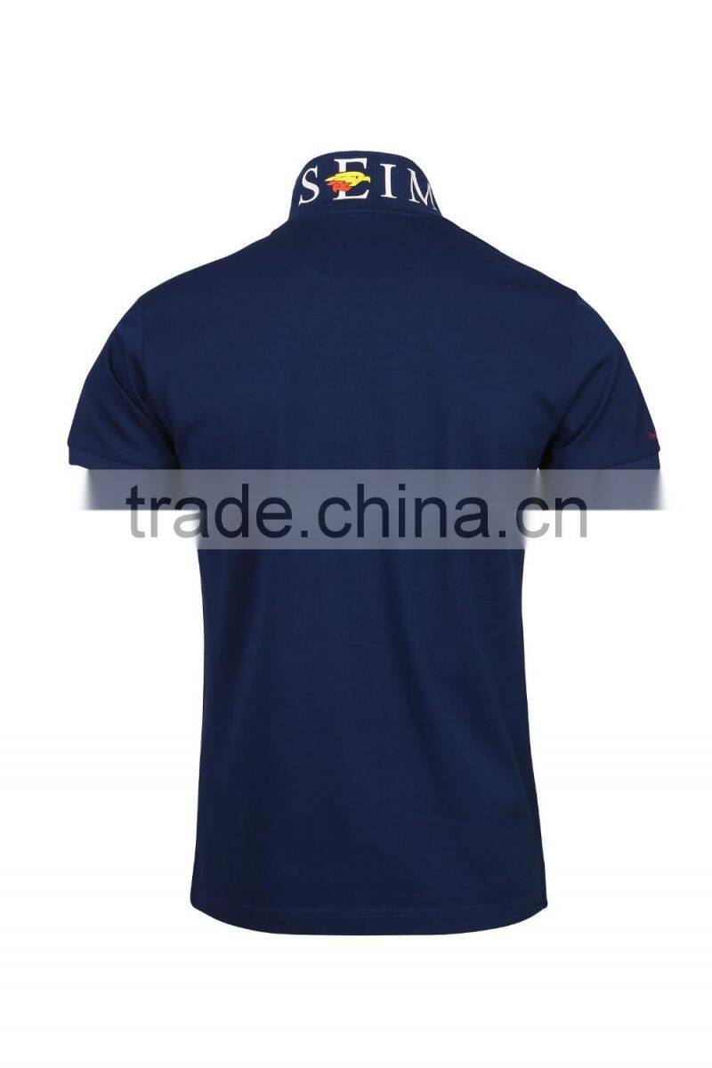 newest solid polo shirts for men in china