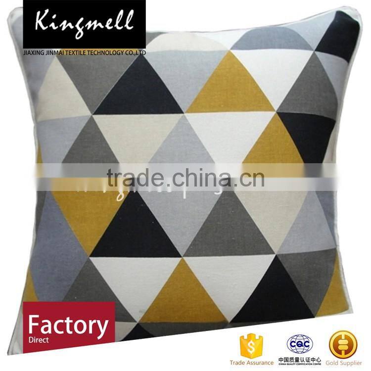 Customized digital printed cotton meditation cushion