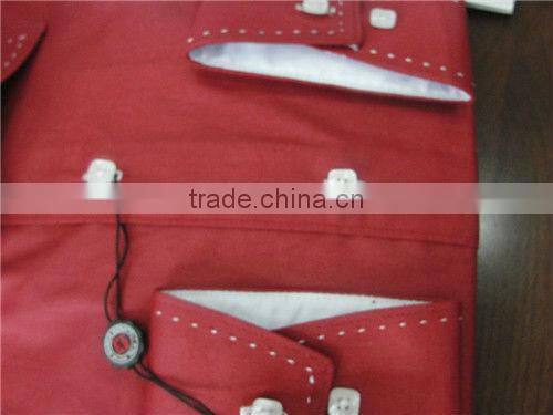 Men's Dress Shirt Italian Latest Shirt Design for Men High Collar Dress Shirts