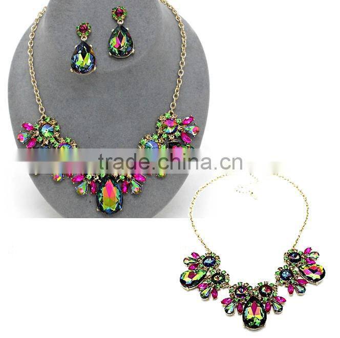 Dongzhou 001VM color oval k5 crystal sew on stones with two holes