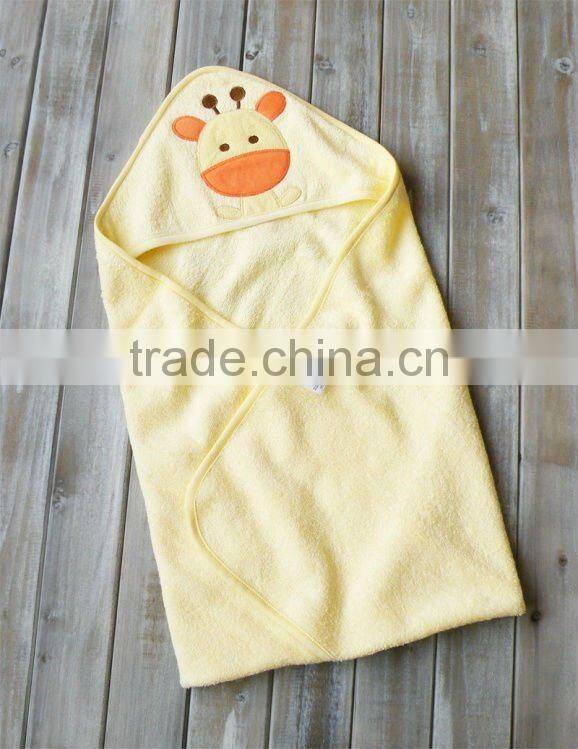 2011 summer mom and bab baby clothes 100% cotton hooded embroider baby towel