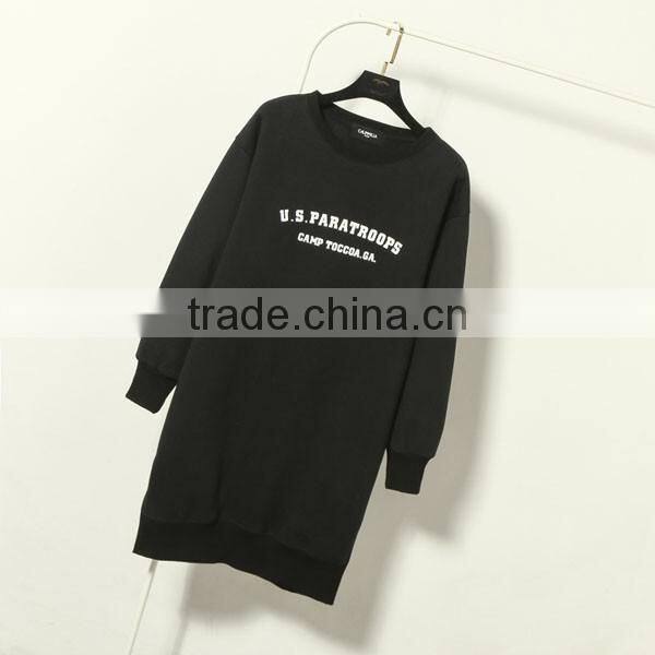 2016new wear long ledies sportswear pullover hoodies