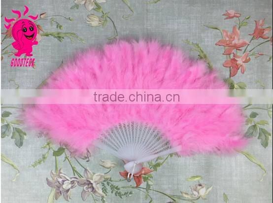 China Supplier Feather Fan Wedding Occasion and Party Decorations Event Party Item Type dancing feather fans